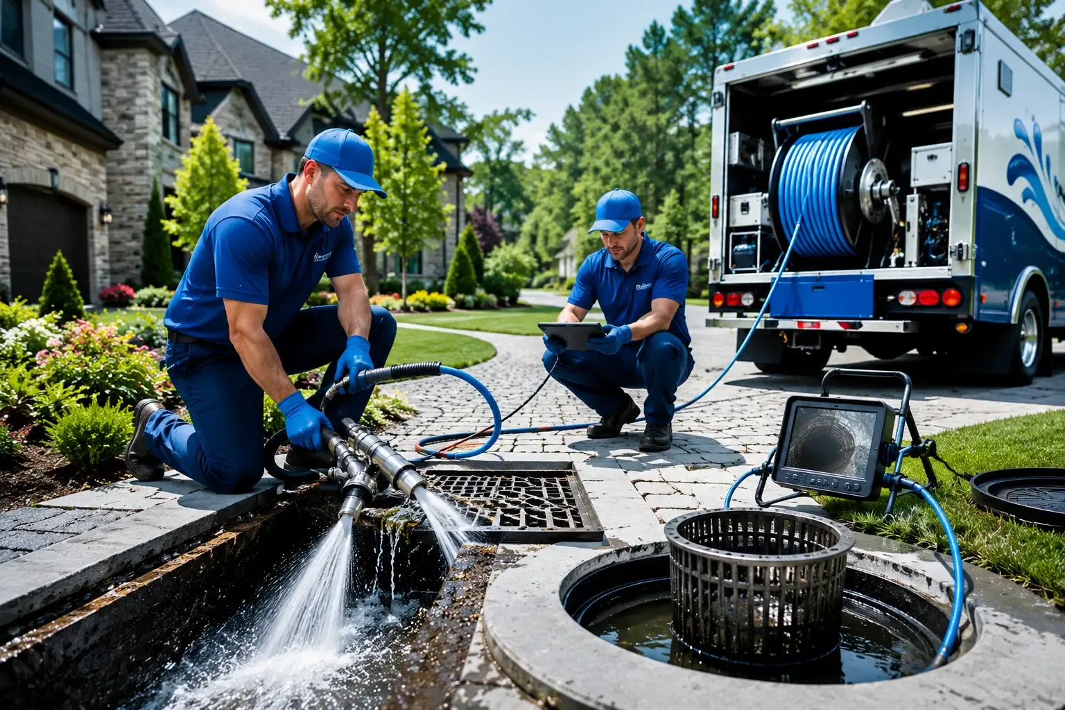 Local outdoor drain cleaning professionals in Hymera, IN